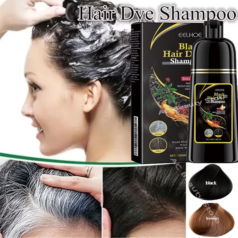 Hair Spray Color - 100ml Natural Herbal Hair Dye Shampoo