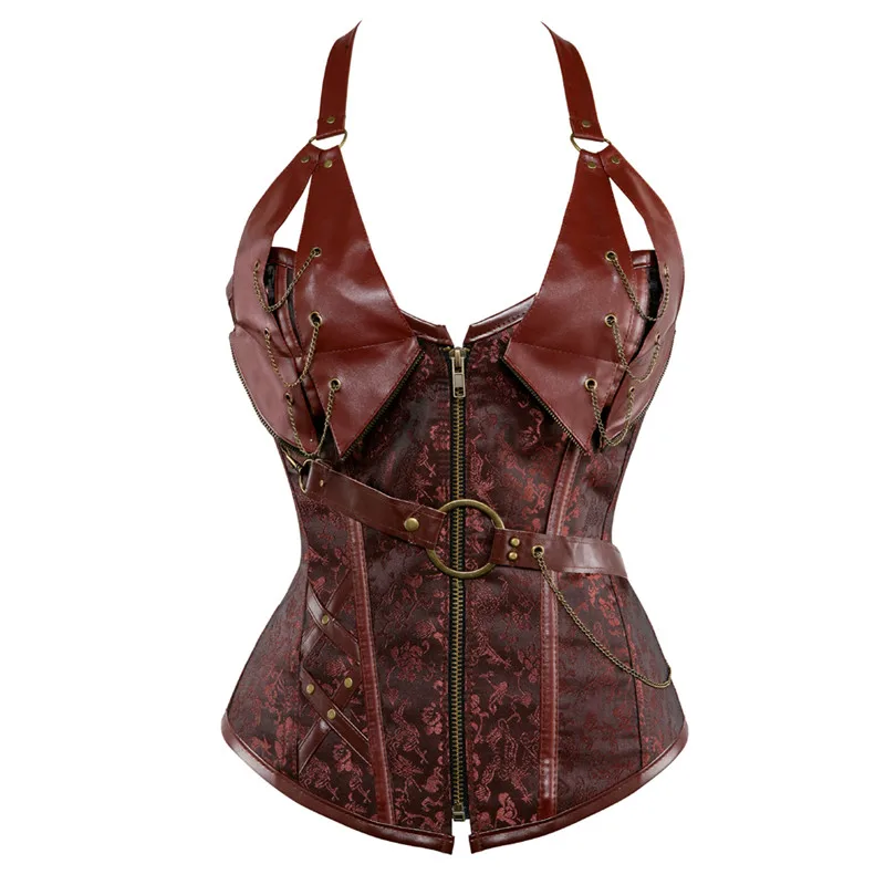 Boning Corset Steel - Sapubonva steampunk clothing women plus size