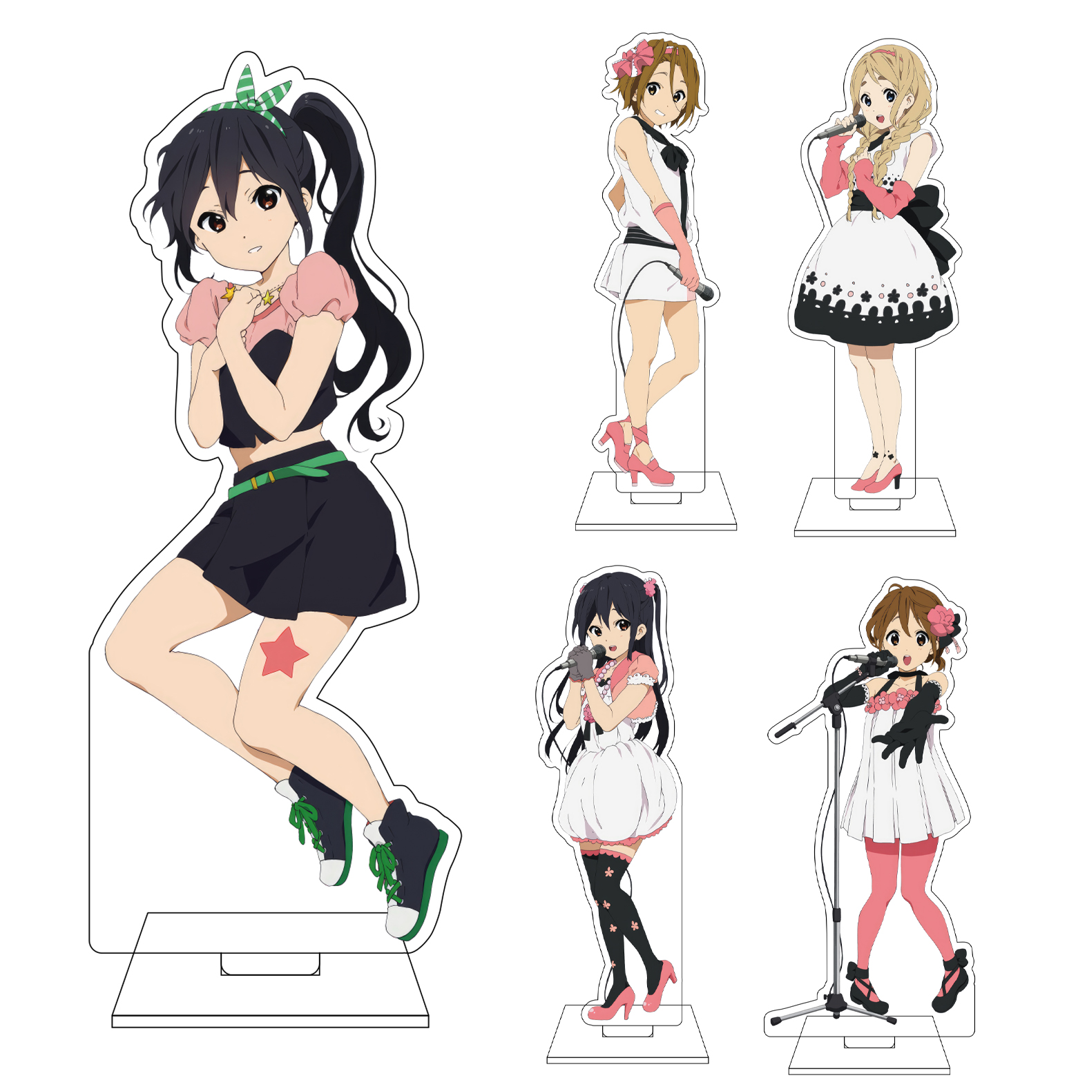 Anime Cosplay Prop - 16CM Anime K-ON！Cosplay Acrylic Figure Stand