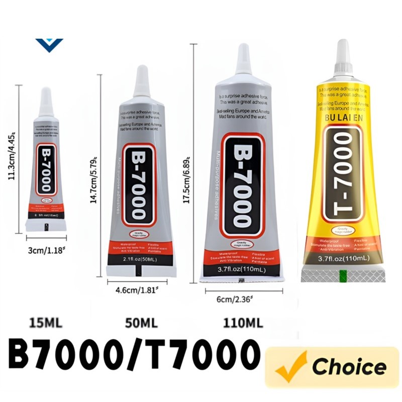 Contact Cement Glue - 1pc 15ML 50ML 110ML B-7000 Clear