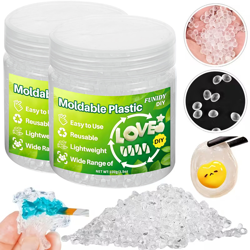 Worbla Thermoplastic - Moldable Plastic Pellets, Jewelry Casting Tools,