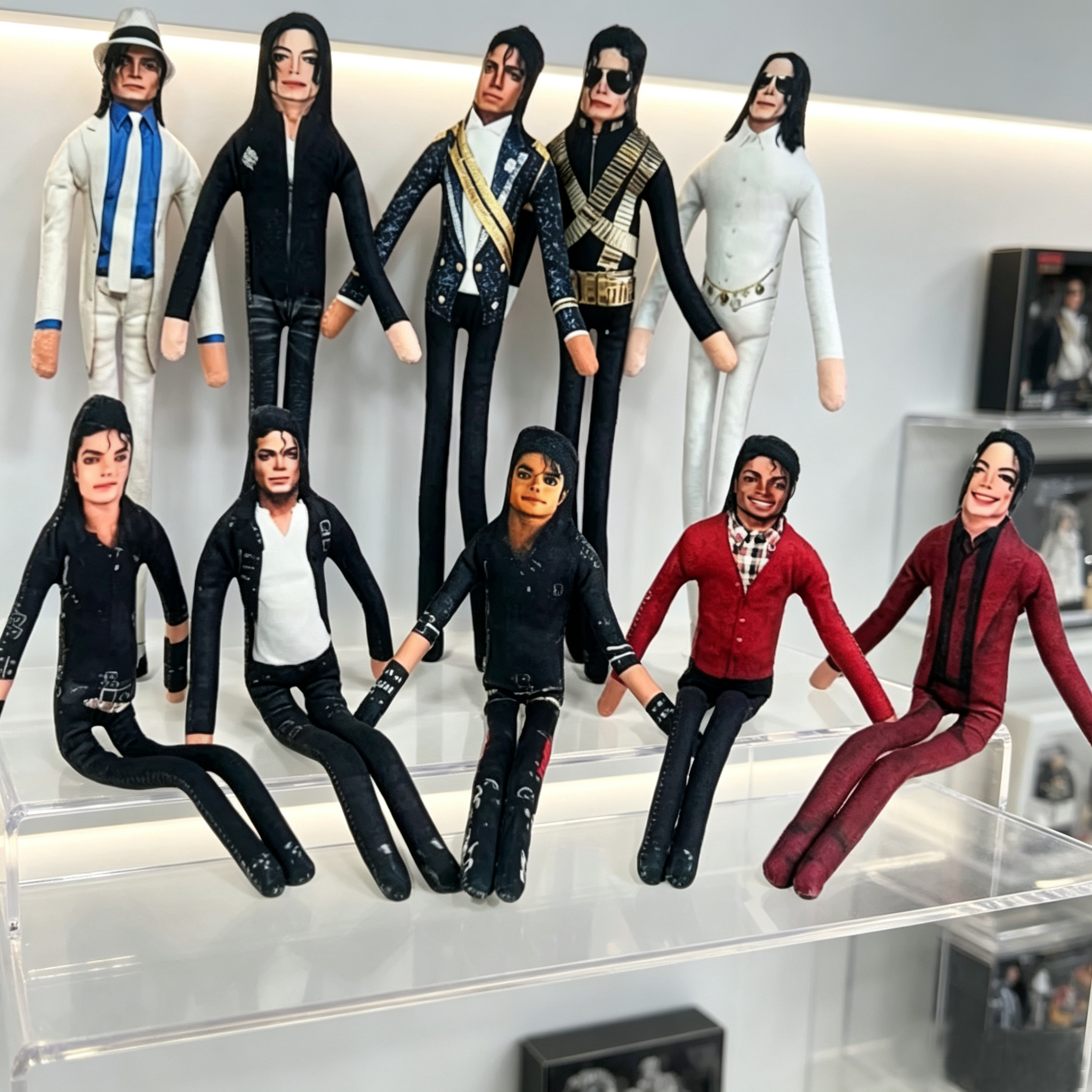 Evoker Cosplay Prop - 10PCS New Style Michael Jackson Cosplay