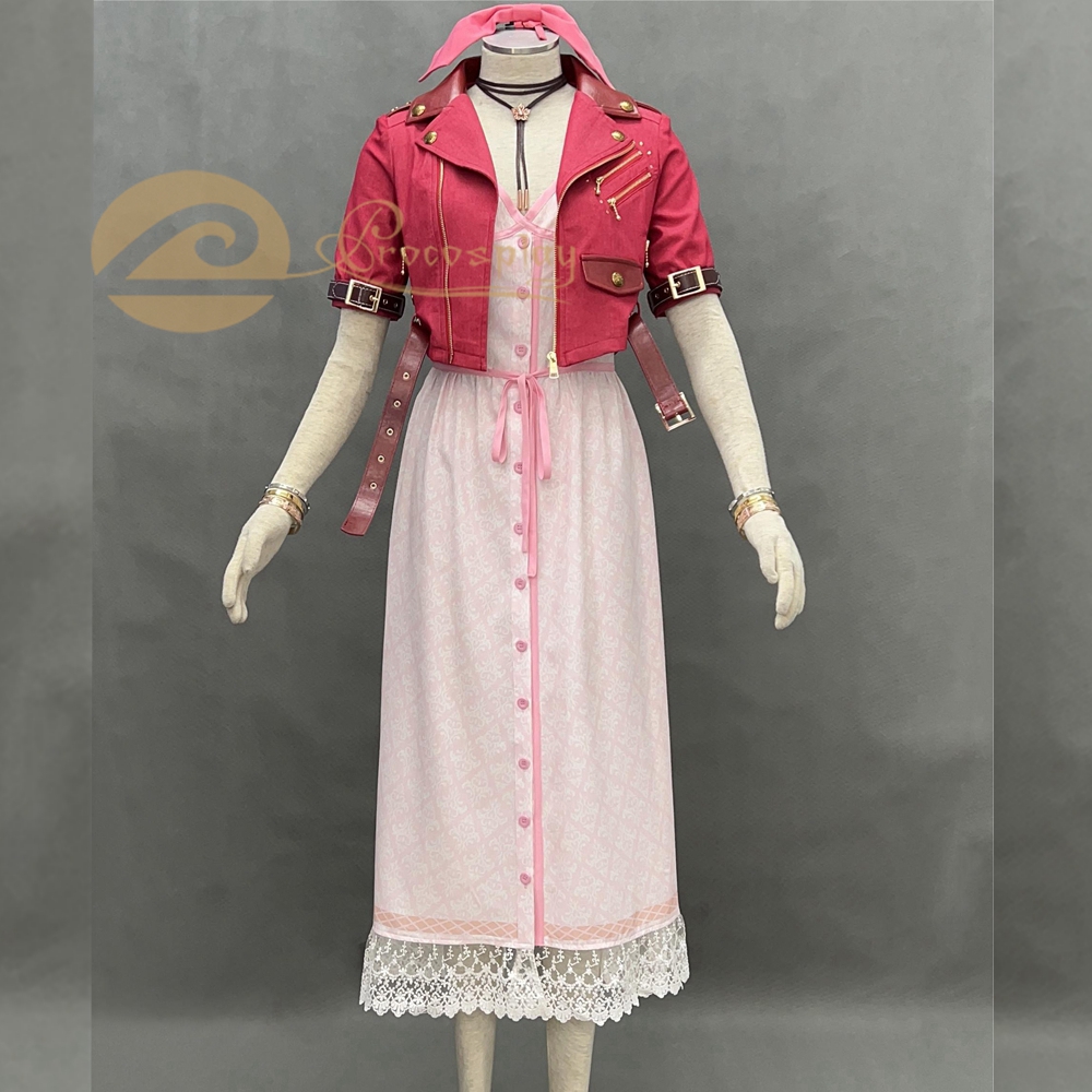 Aerith Cosplay Prop - Game VII Aerith Gainsborough Cosplay Costume