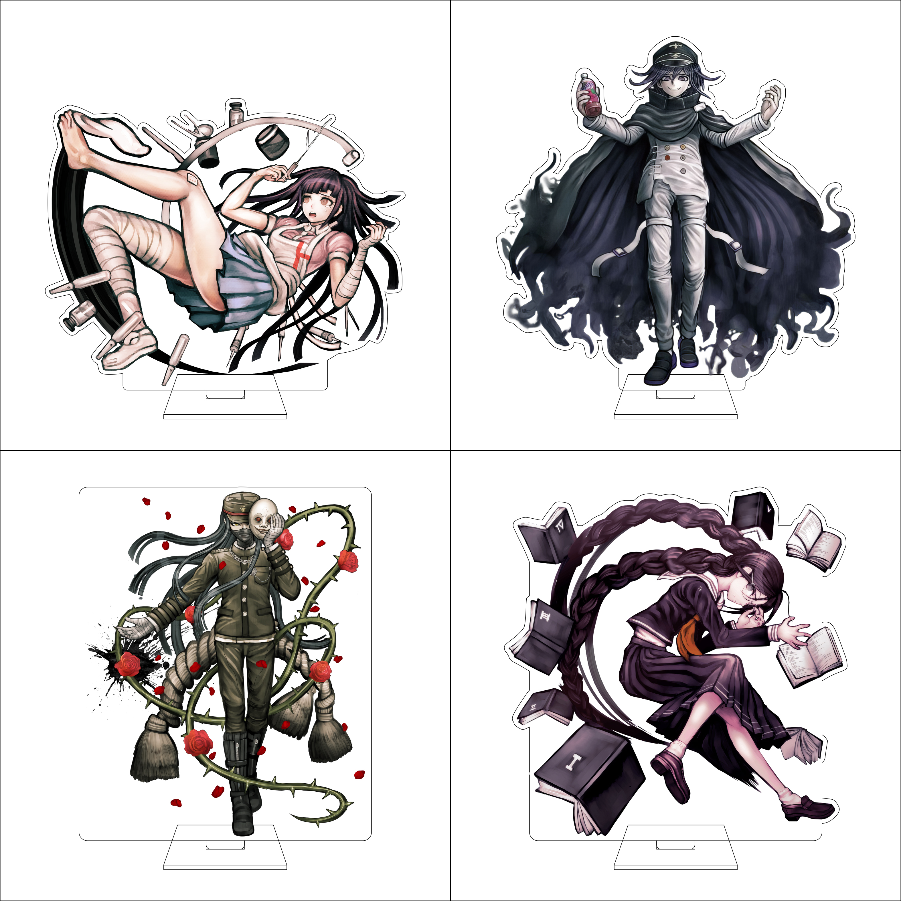 Anime Cosplay Prop - 16CM Anime Danganronpa Cosplay Acrylic Figure