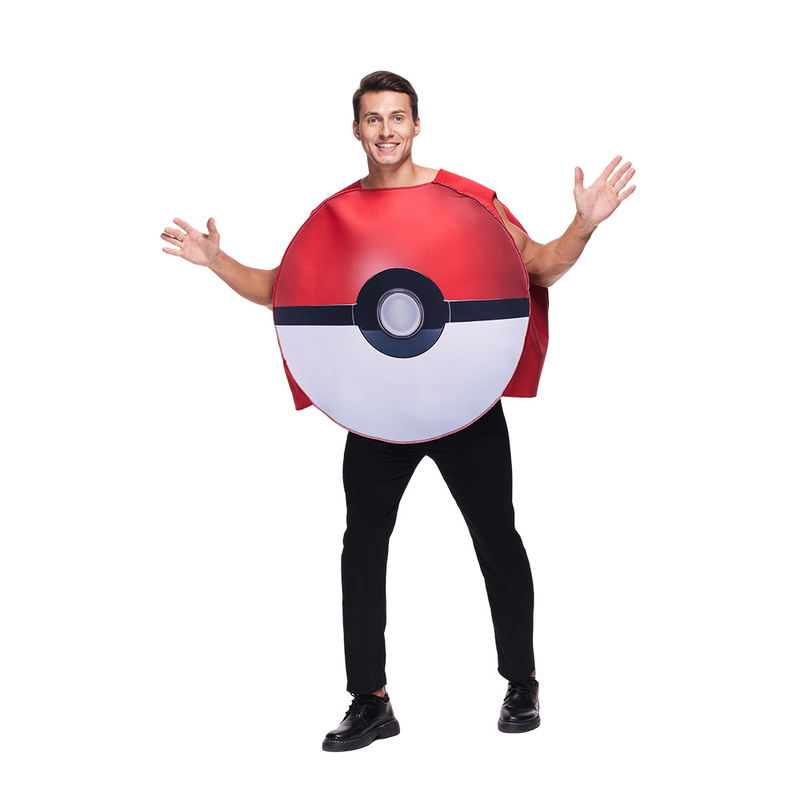 Pokeball Cosplay Prop - Pokemon Pokeball Acting Costume For Women