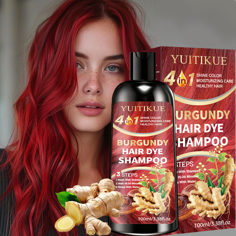 Hair Spray Color - YUITIKUE 4 In 1 Burgundy Hair