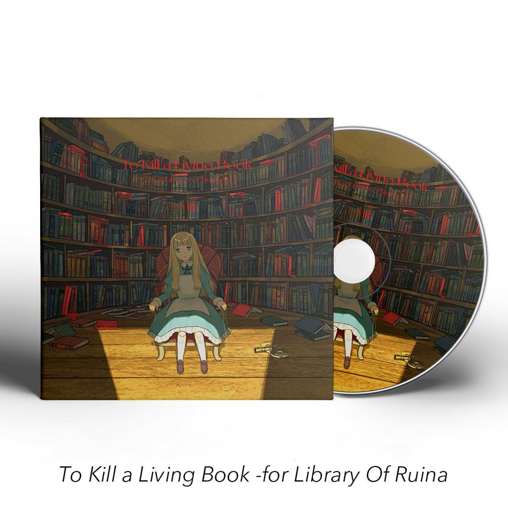 Cosplay Prop Book - Game Library Of Ruina Mili Music