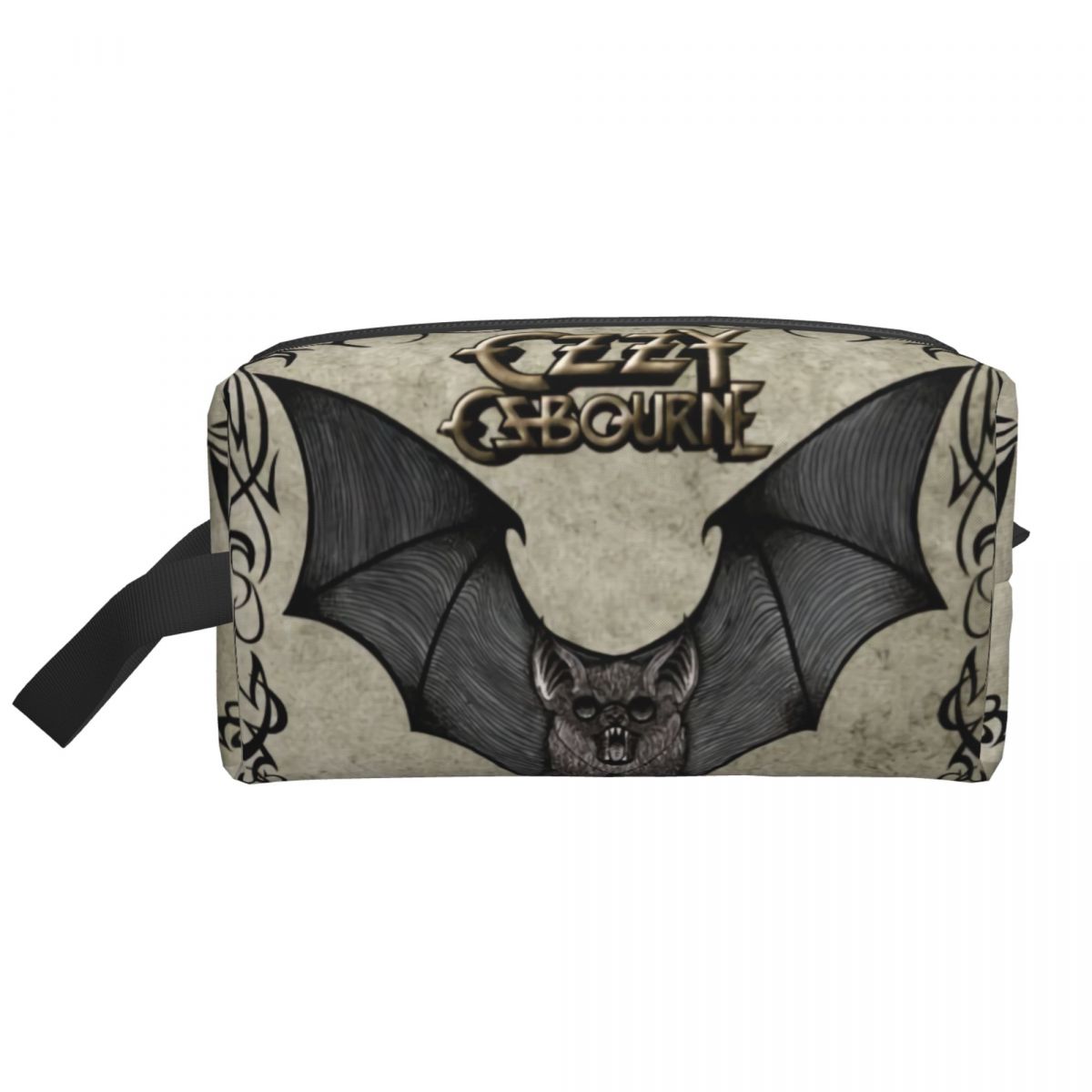 Aerith Cosplay Prop - Custom Ozzy Osbourne Travel Cosmetic Bag