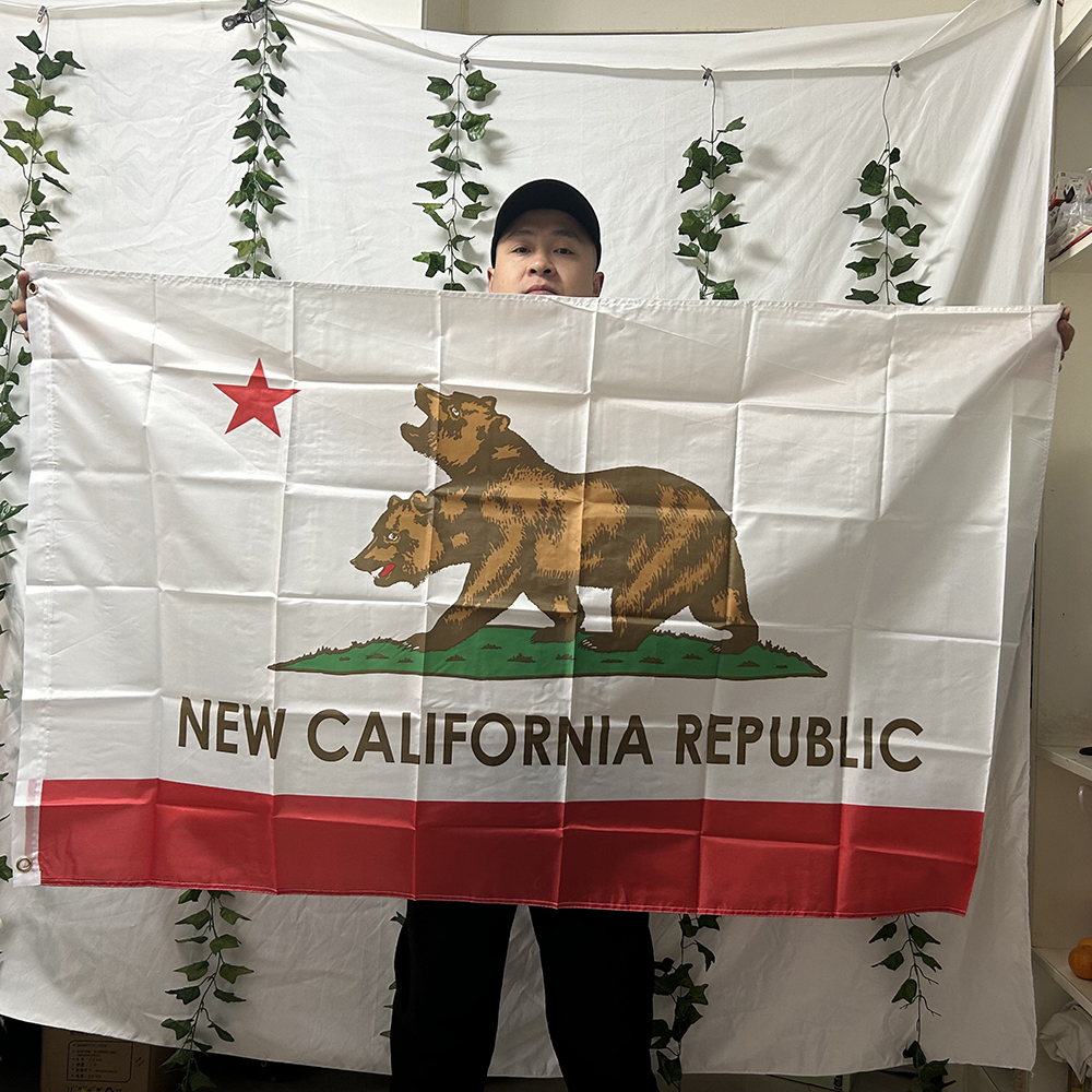 Fallout Cosplay Prop - （TIKI FLAG）90x150cm New California Republic NCR