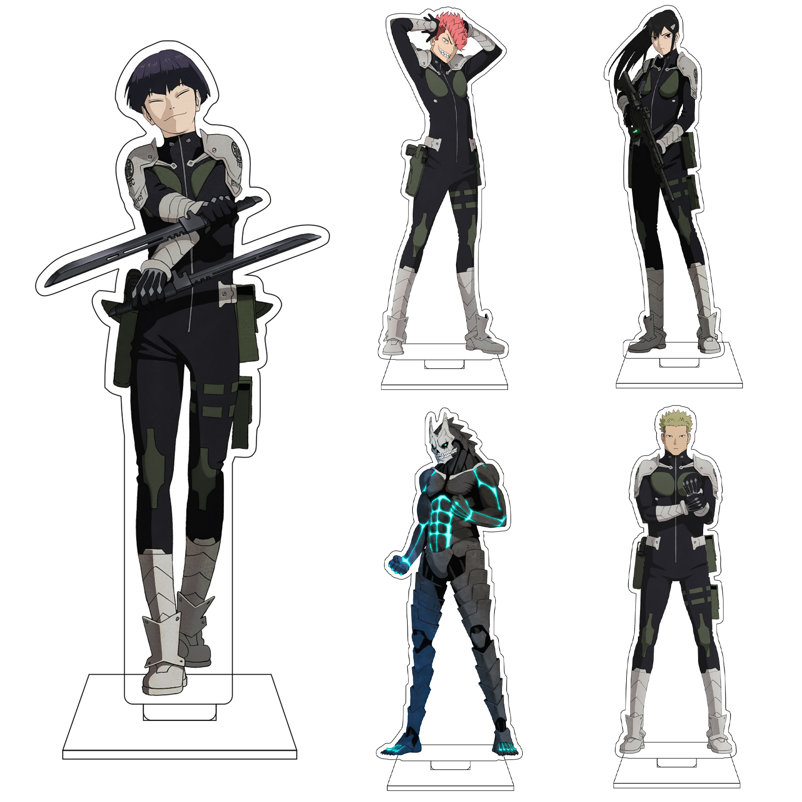 Anime Cosplay Prop - 16CM Anime Kaiju No.8 Cosplay Acrylic