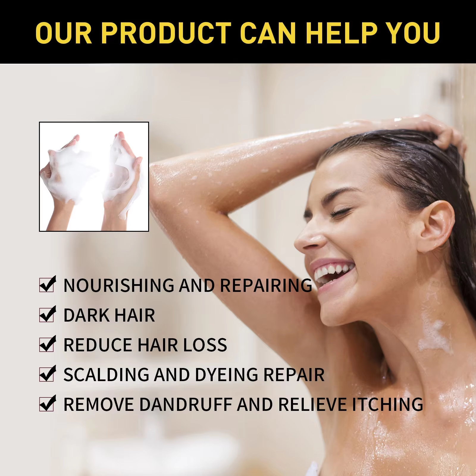 100ml Natural Herbal Hair Dye  - Hair Spray Color 评论和价格