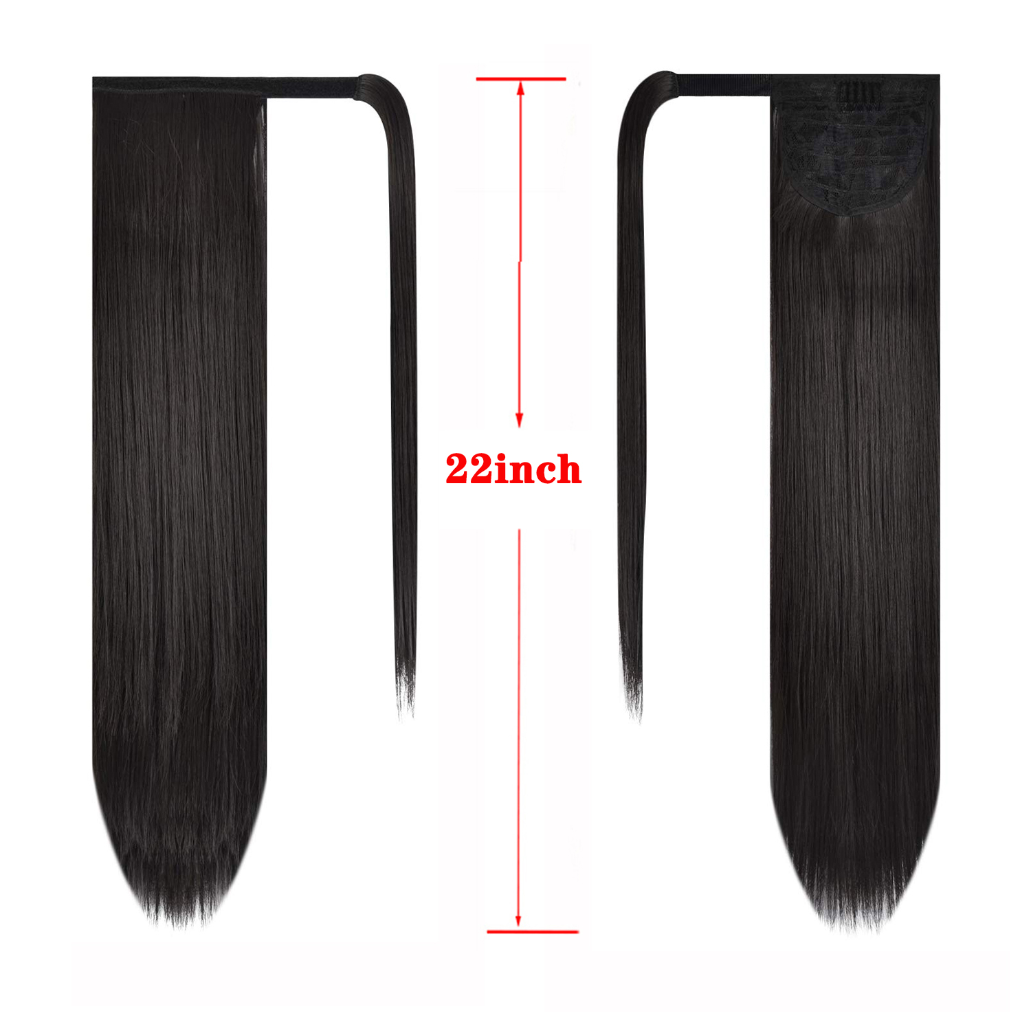 Synthetic Ponytail Long Straig - Aerith Cosplay Prop 评论和价格