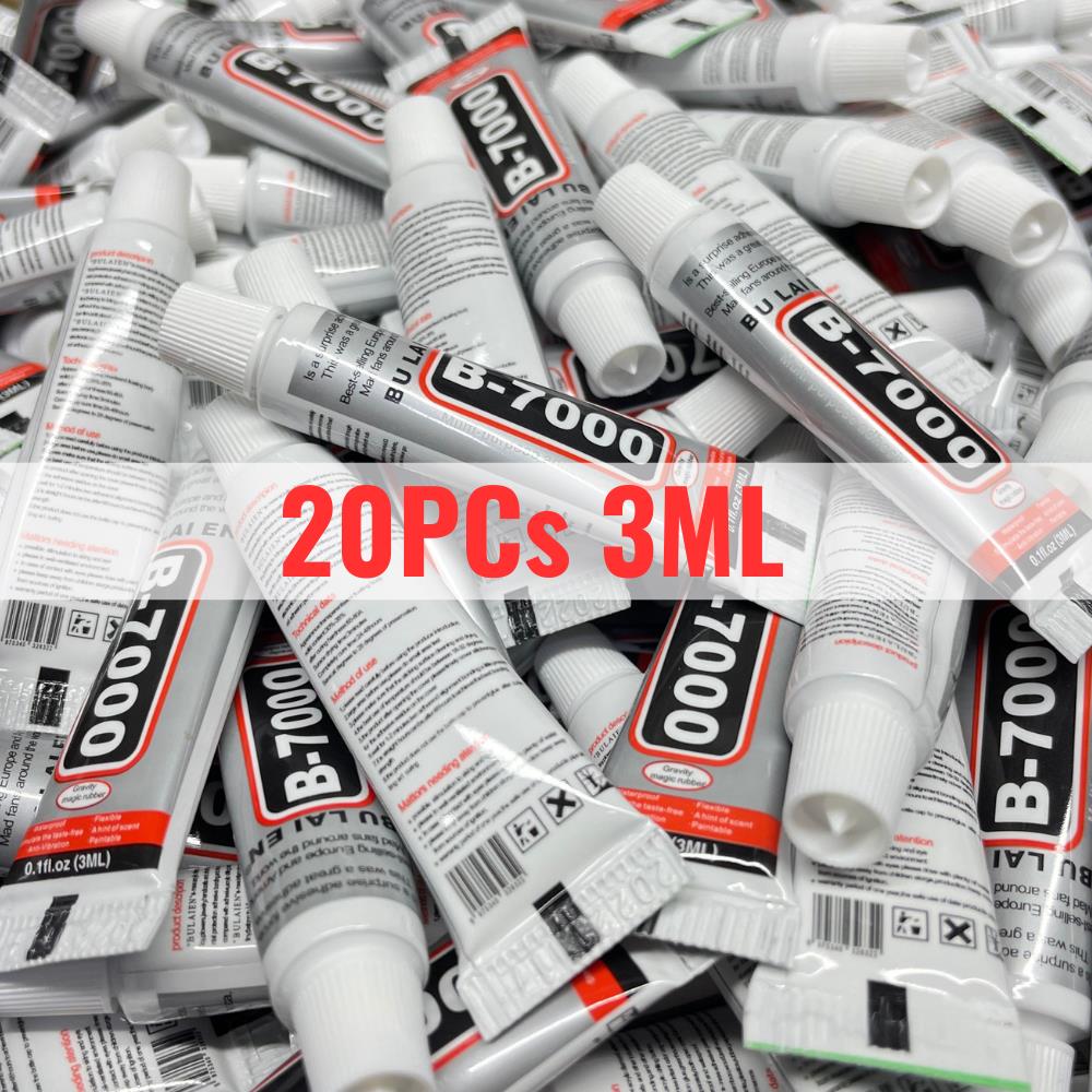 1/5/10/20pcs B7000 3ML Glass P - Contact Cement Glue 评论和价格