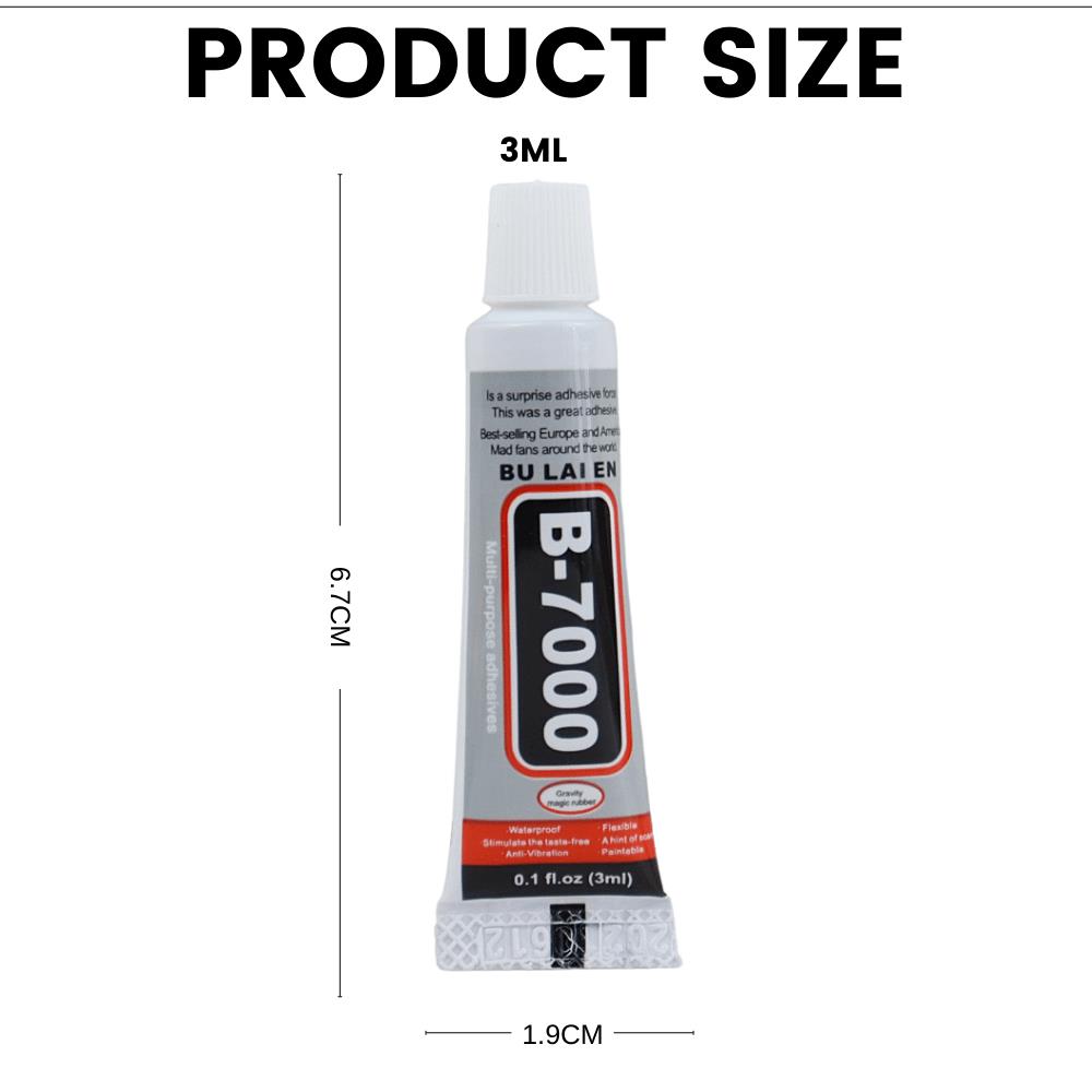 1/5/10/20pcs B7000 3ML Glass P - Contact Cement Glue 评论和价格