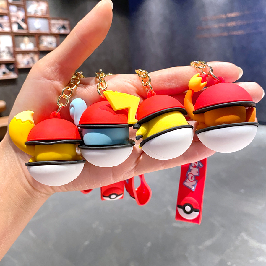 Pikachu Poké Ball Keychain for - Pokeball Cosplay Prop 评论和价格