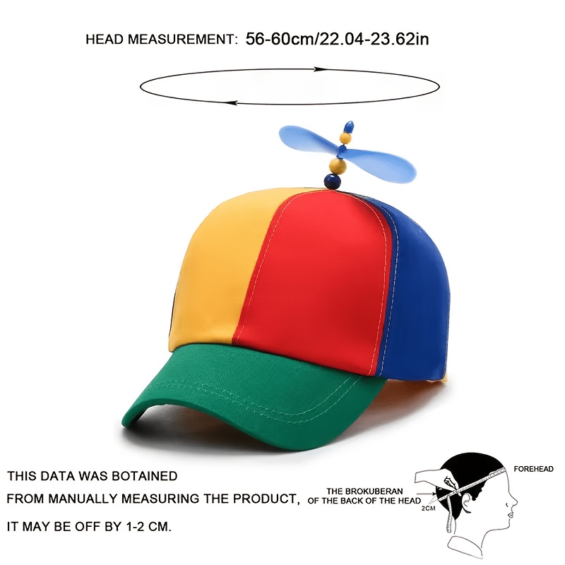 Funny Multicolor Propeller Hat - Cosplay Fireball Prop 评论和价格