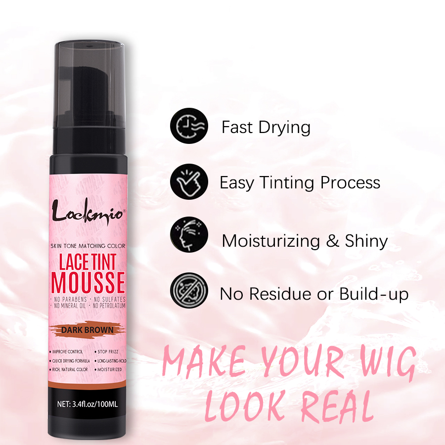 LOCKMIO 100ml Wig Tint Foam Mi - Hair Spray Color 评论和价格