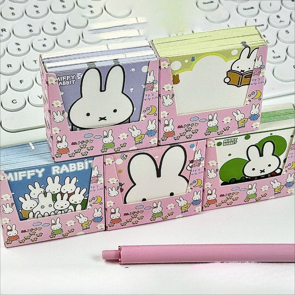 5 Types Kawaii Miffy Cute Memo - Cosplay Prop Book 评论和价格