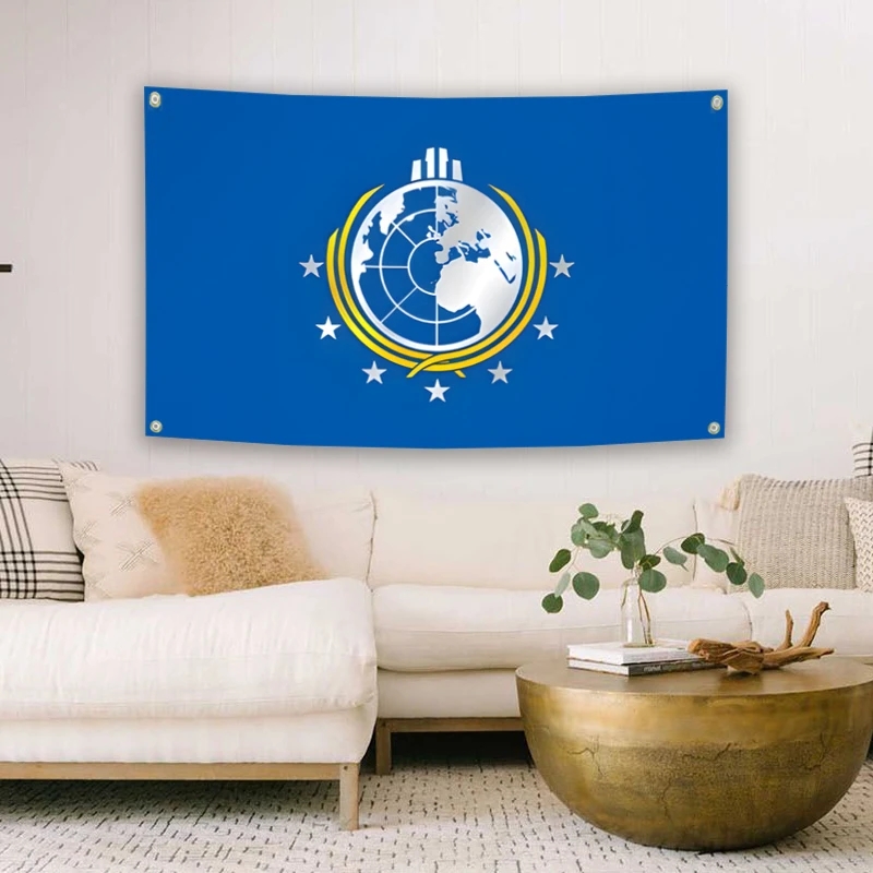 Super Earth Flag Helldivers 3x - Fallout Cosplay Prop 评论和价格