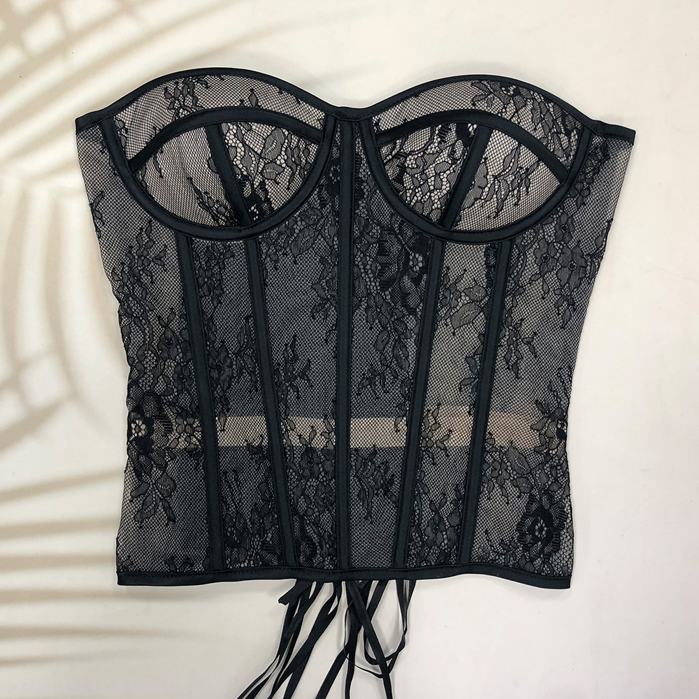Steel Bone Korset Woman Hollow - Boning Corset Steel 评论和价格