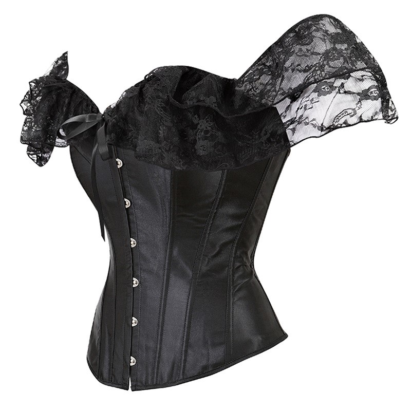 Women Steampunk Corset Top Got - Boning Corset Steel 评论和价格