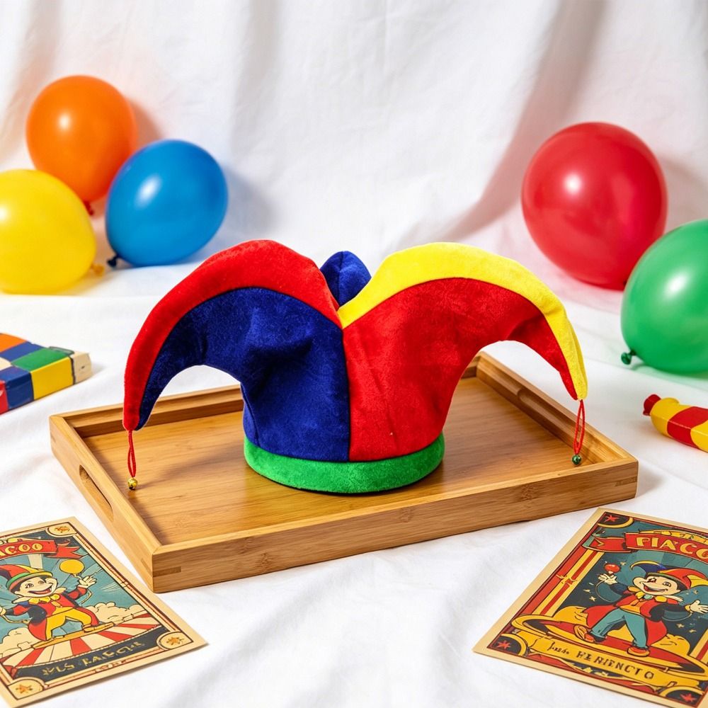Cap Prop Multicolor Clown Hat  - Cosplay Prop Designer 评论和价格