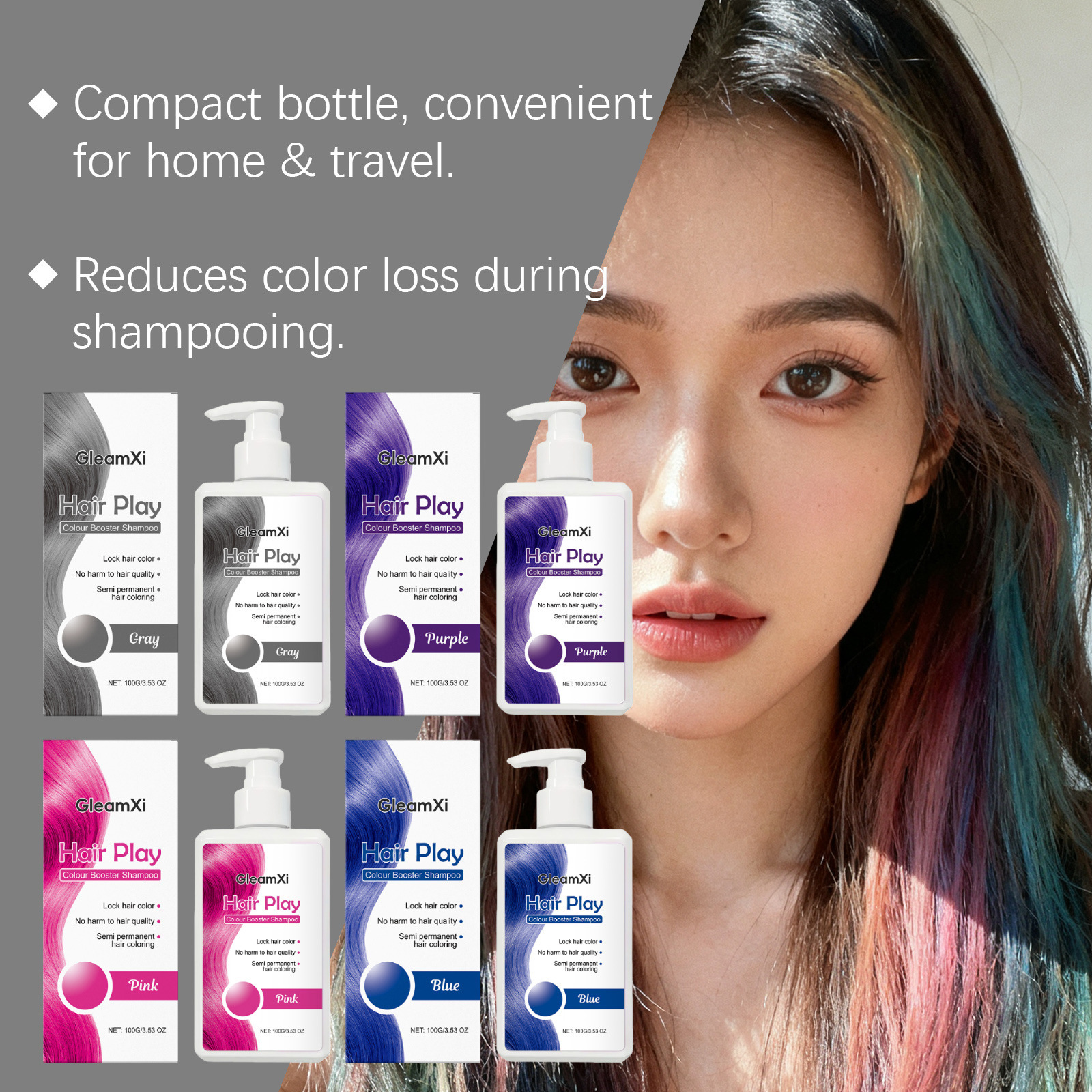 Hair Care Shampoo Series - Col - Hair Spray Color 评论和价格