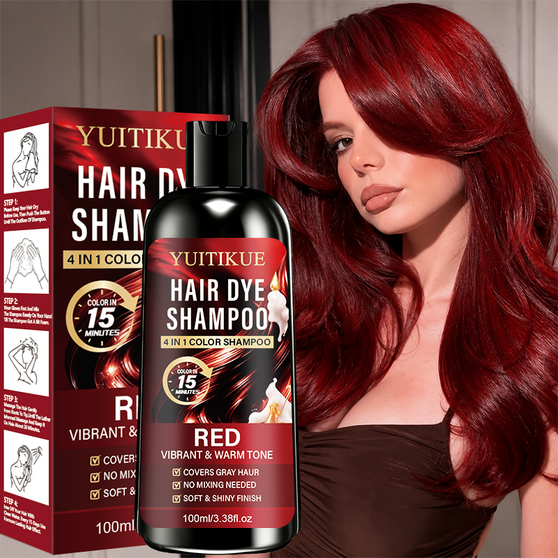 No Mix Red Hair Coloring Shamp - Hair Spray Color 评论和价格