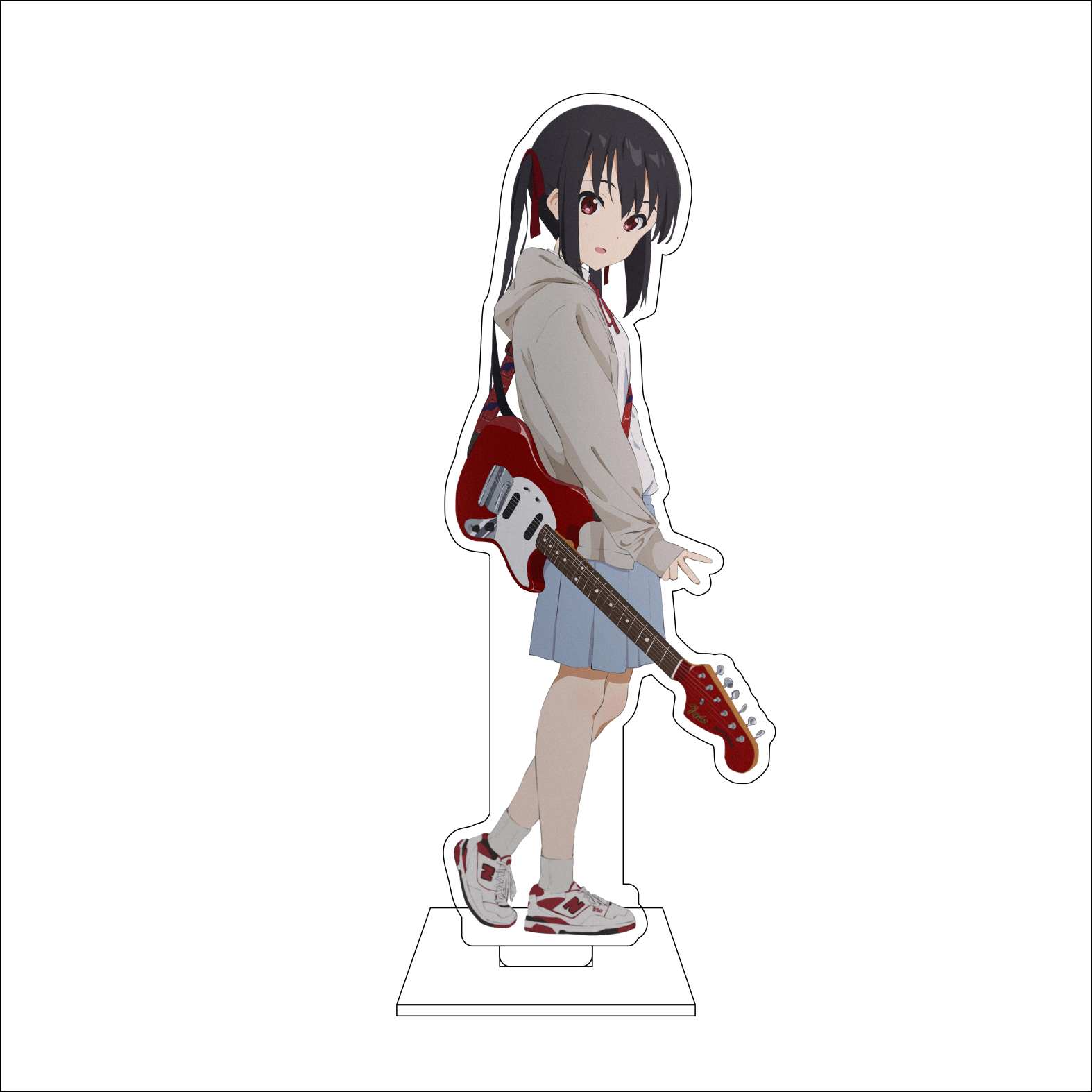16CM Anime K-ON！Cosplay Acryli - Anime Cosplay Prop 评论和价格