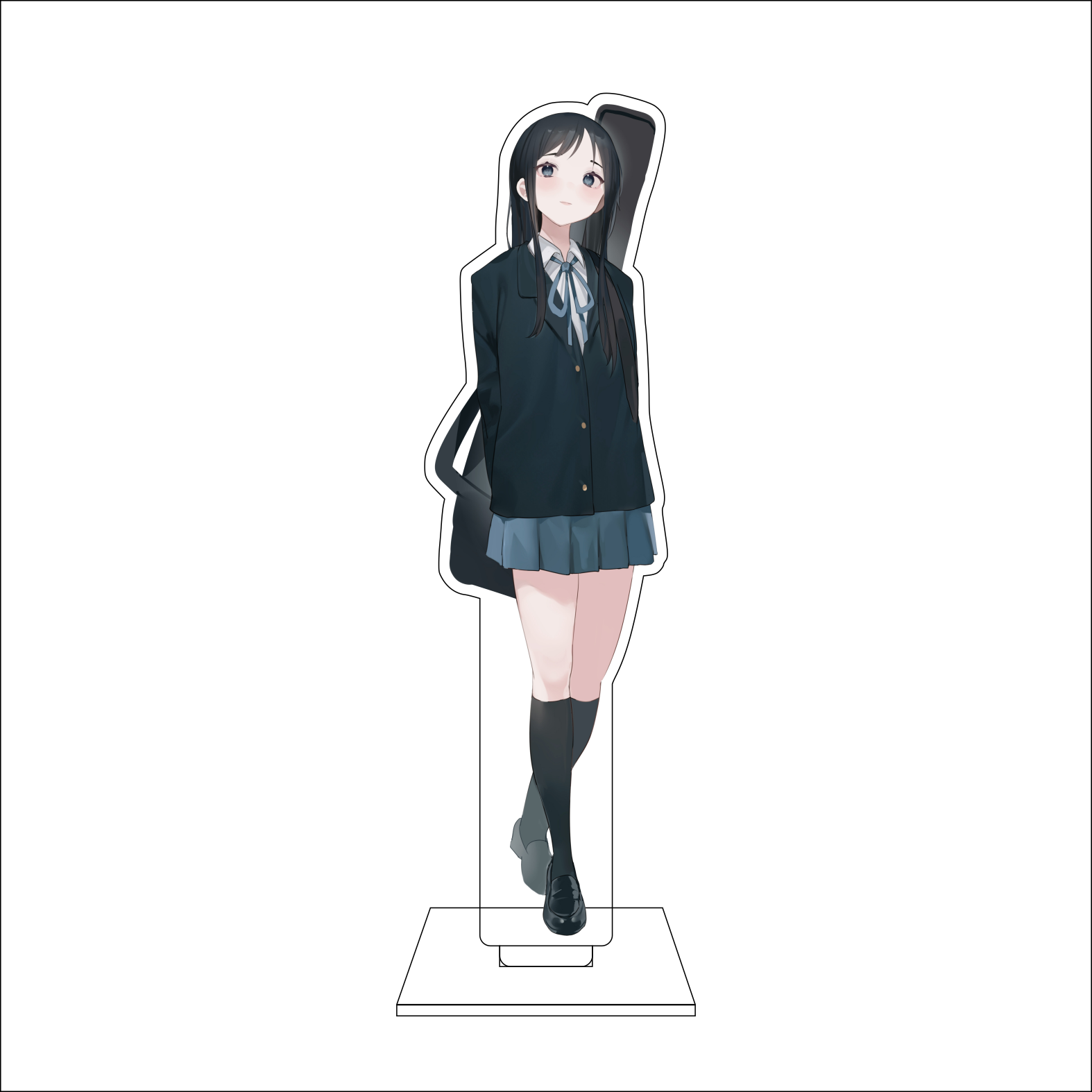 16CM Anime K-ON！Cosplay Acryli - Anime Cosplay Prop 评论和价格