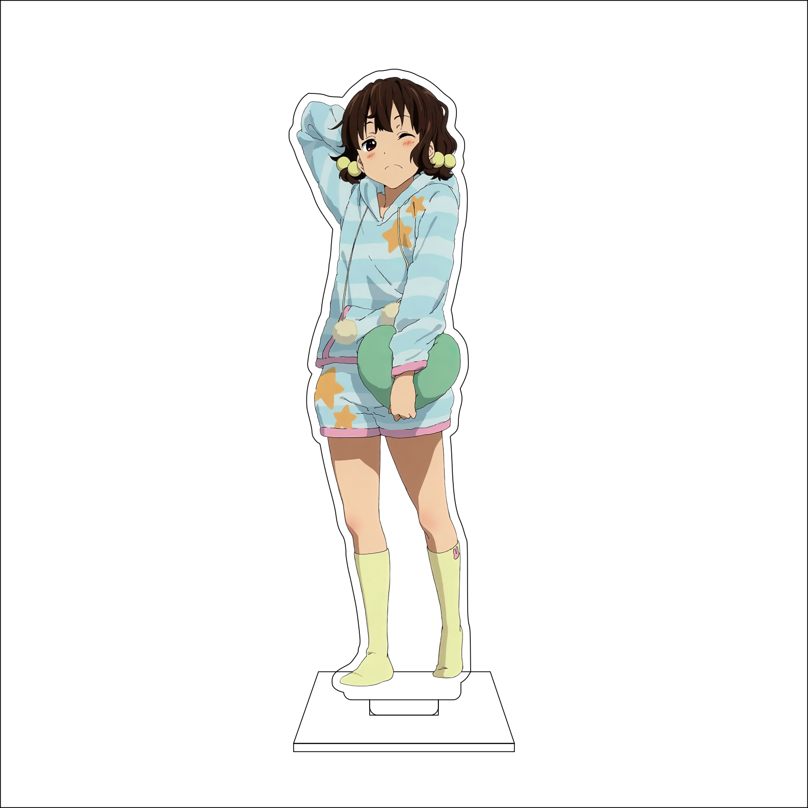 16CM Anime K-ON！Cosplay Acryli - Anime Cosplay Prop 评论和价格
