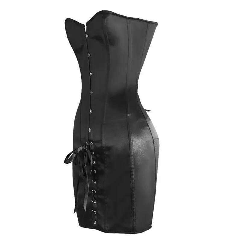 Punk Women Sexy Corset Dress W - Boning Corset Steel 评论和价格