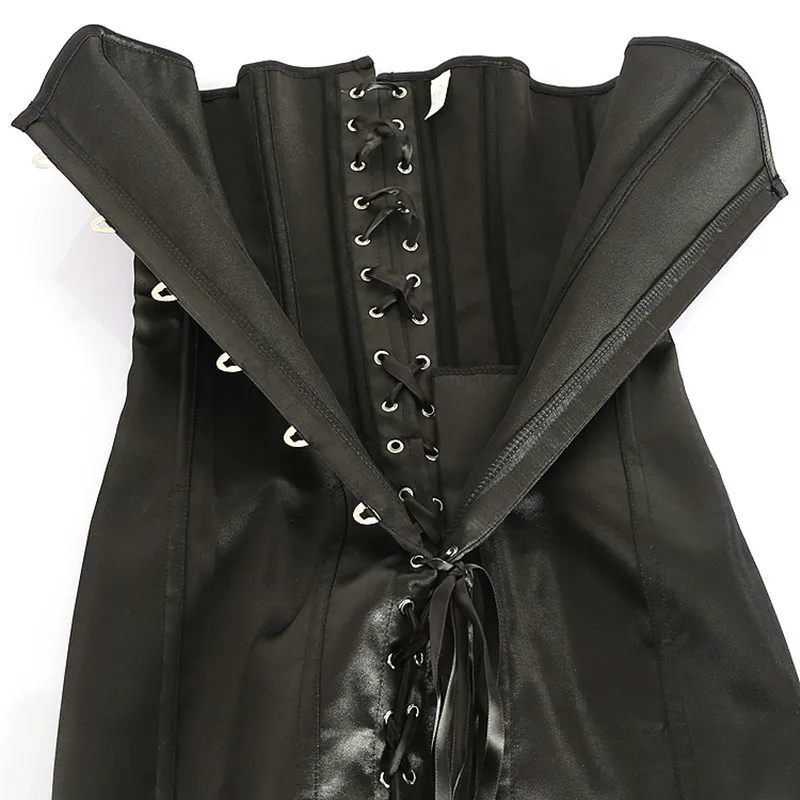 Punk Women Sexy Corset Dress W - Boning Corset Steel 评论和价格
