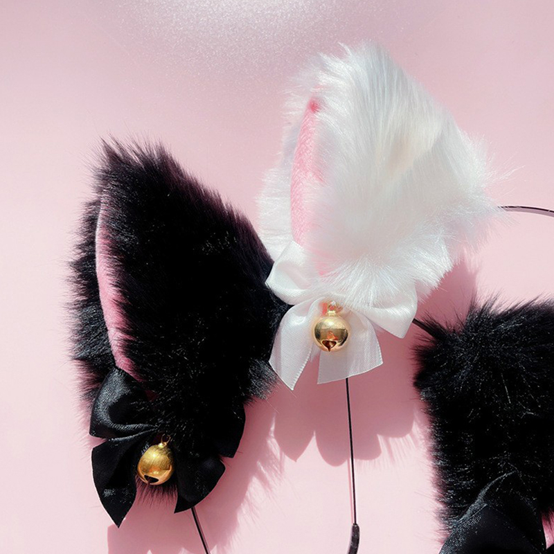 Sexy Cat Ears Headband for Wom - Cosplay Prop Bow 评论和价格