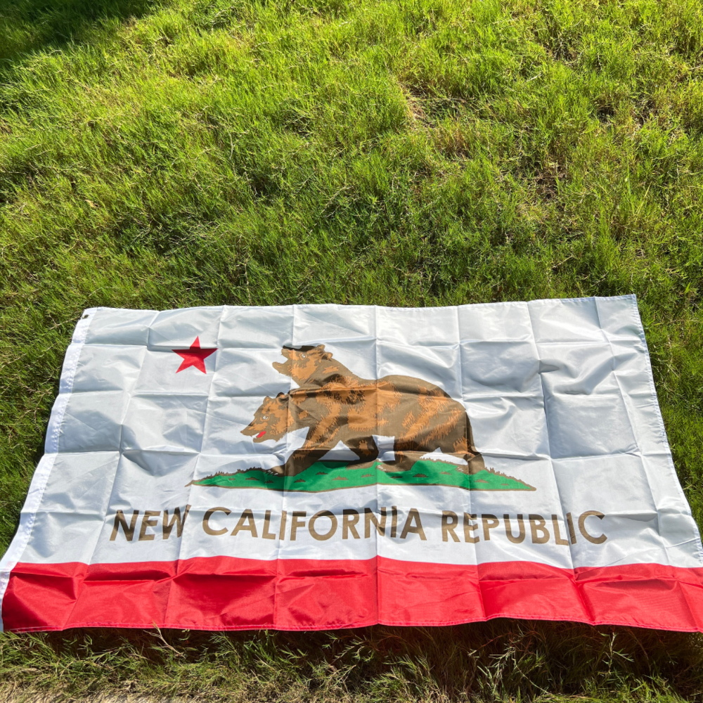 Califonia flag 90x150cm New Ca - Fallout Cosplay Prop 评论和价格
