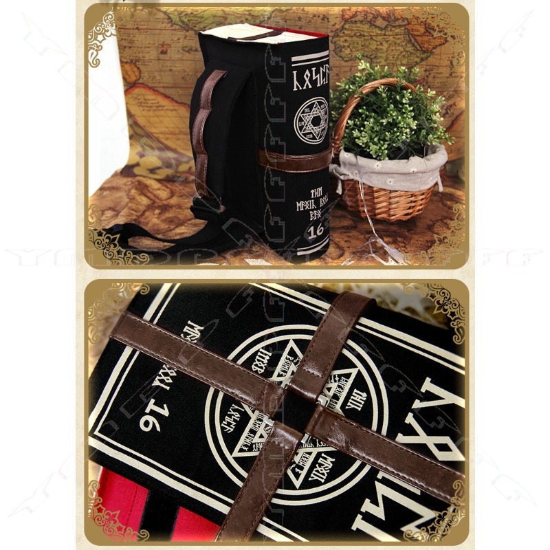 Anime Magic Book Shoulder Bag  - Cosplay Prop Book 评论和价格