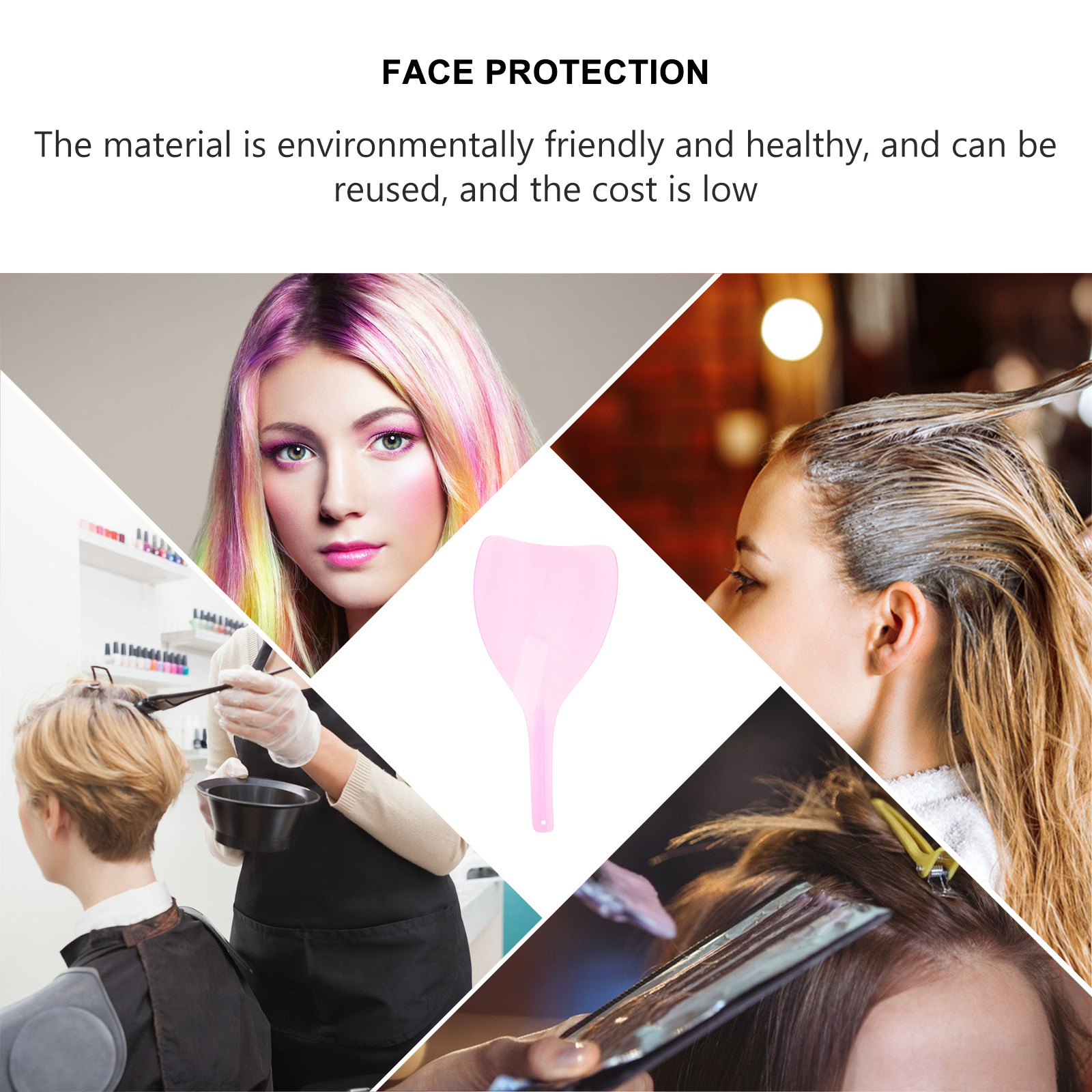 4Pcs Hair Coloring Face Protec - Hair Spray Color 评论和价格