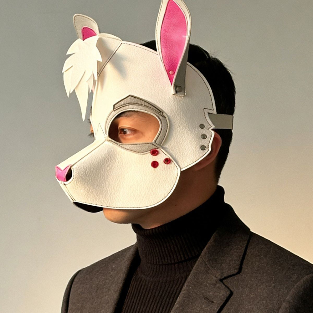 Punk Rabbit Mask White Bunny P - Cosplay Prop Patterns 评论和价格