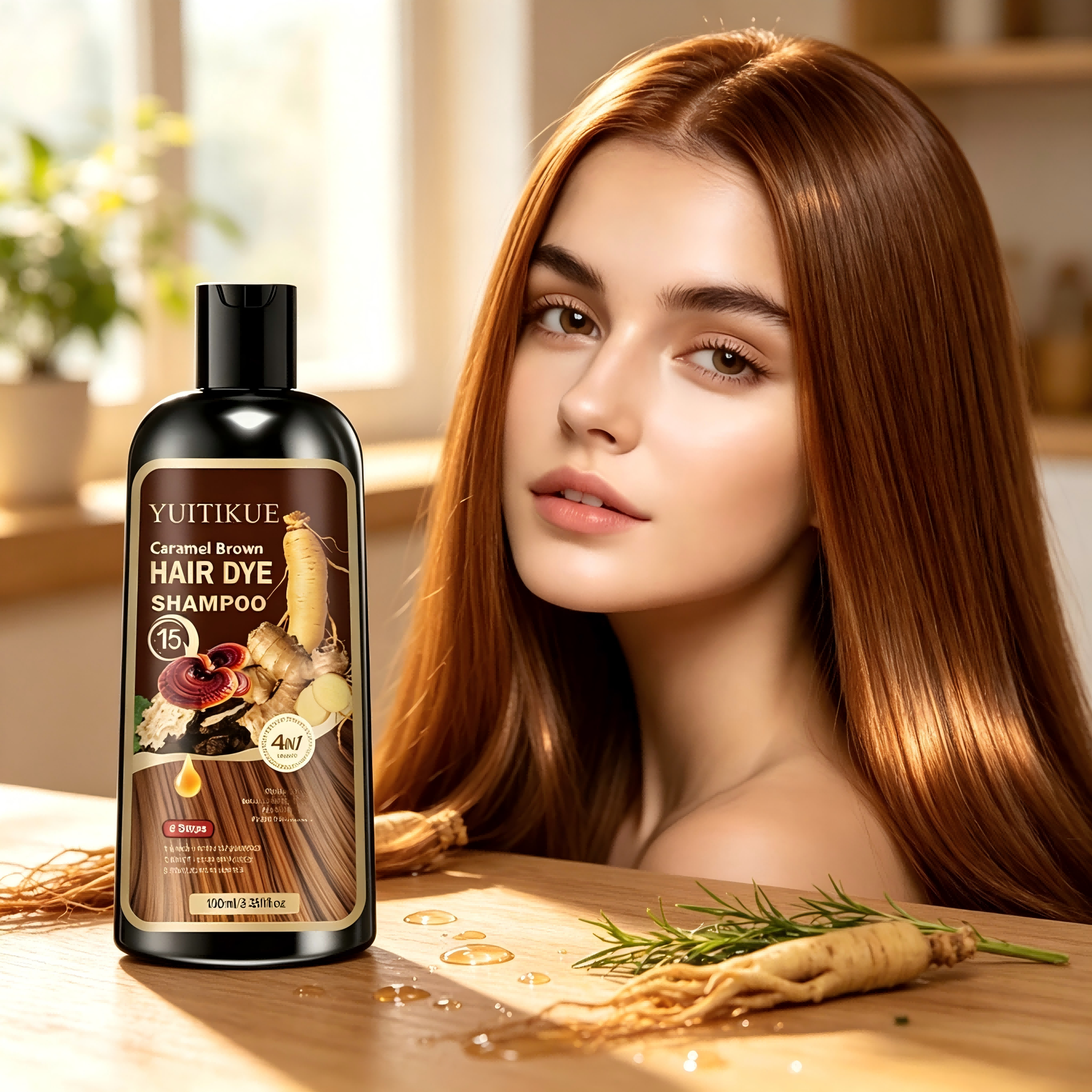 YUITIKUE Caramel Brown Hair Dy - Hair Spray Color 评论和价格