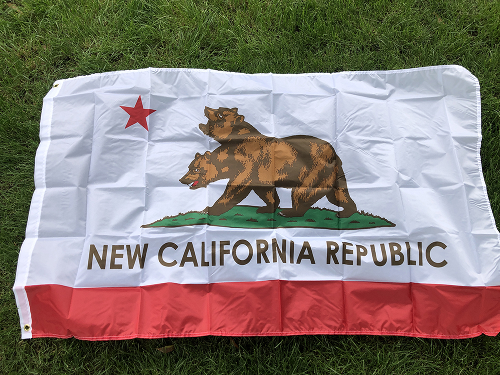 SKY FLAG New California Flag 9 - Fallout Cosplay Prop 评论和价格