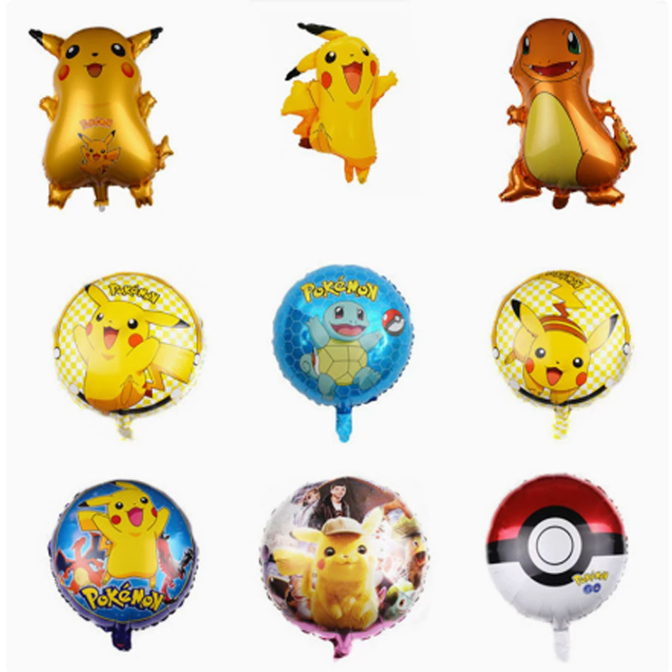 2026  6Pcs Cartoon Pikachu Bir - Pokeball Cosplay Prop 评论和价格