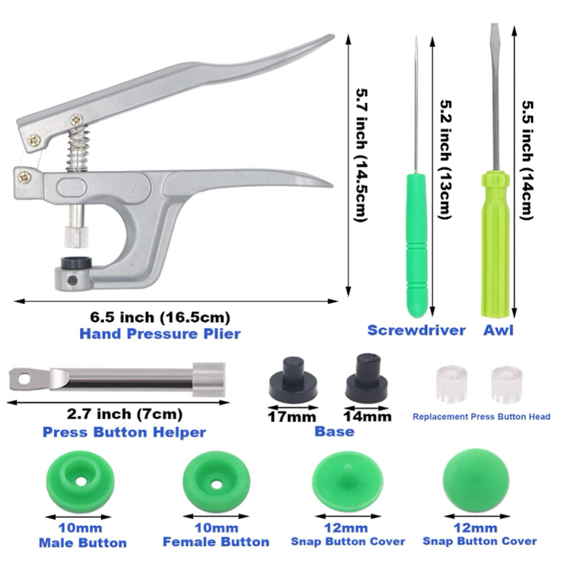 Snap Buttons and Snap Pliers T - Snap Plier Setter 评论和价格