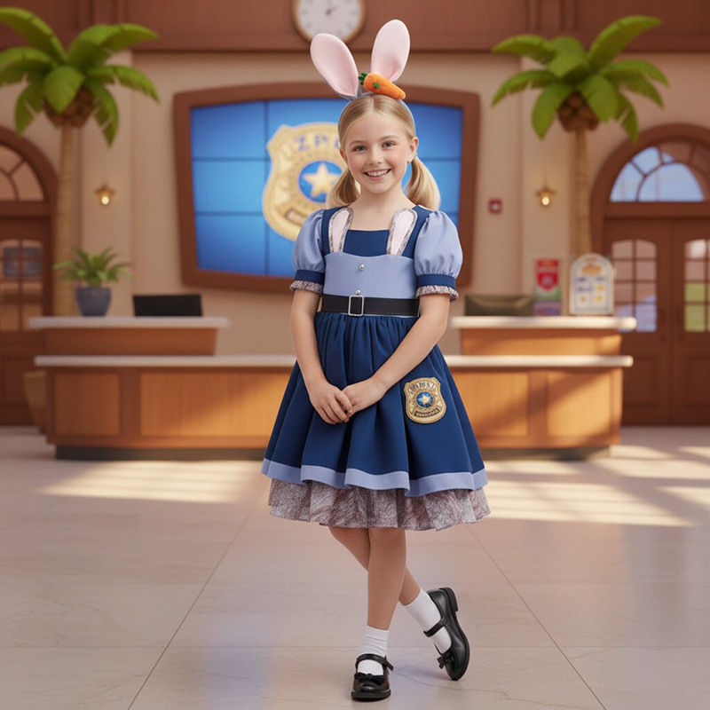 2026 New Moives Bunny Judy Gir - Cosplay Prop Bow 评论和价格