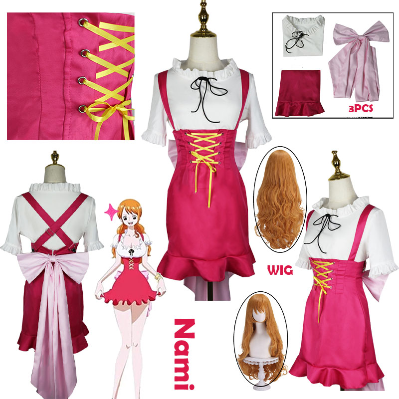 WHH Anime Nami Cosplay Adorabl - Cosplay Prop Bow 评论和价格