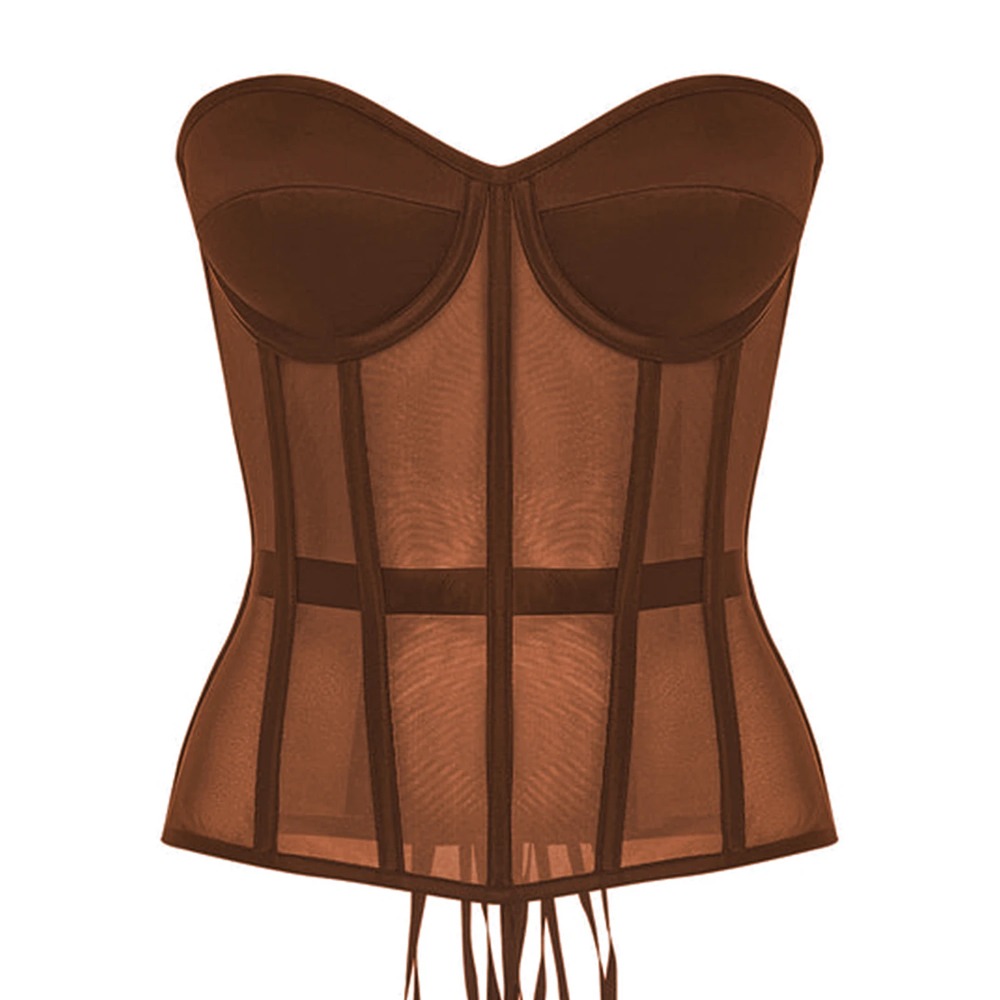 Women Corset Bustier Tops Sexy - Boning Corset Steel 评论和价格