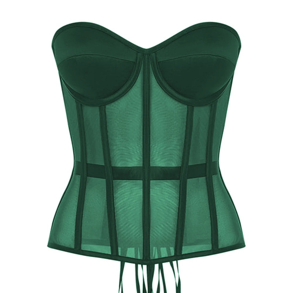 Women Corset Bustier Tops Sexy - Boning Corset Steel 评论和价格