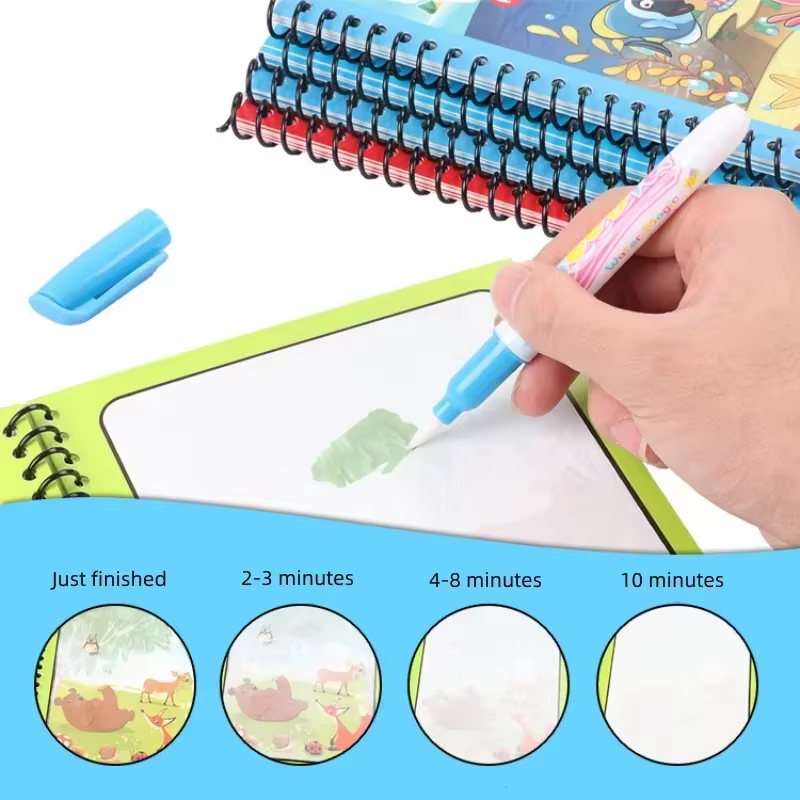 1pc Reusable Water Drawing Boo - Cosplay Prop Book 评论和价格