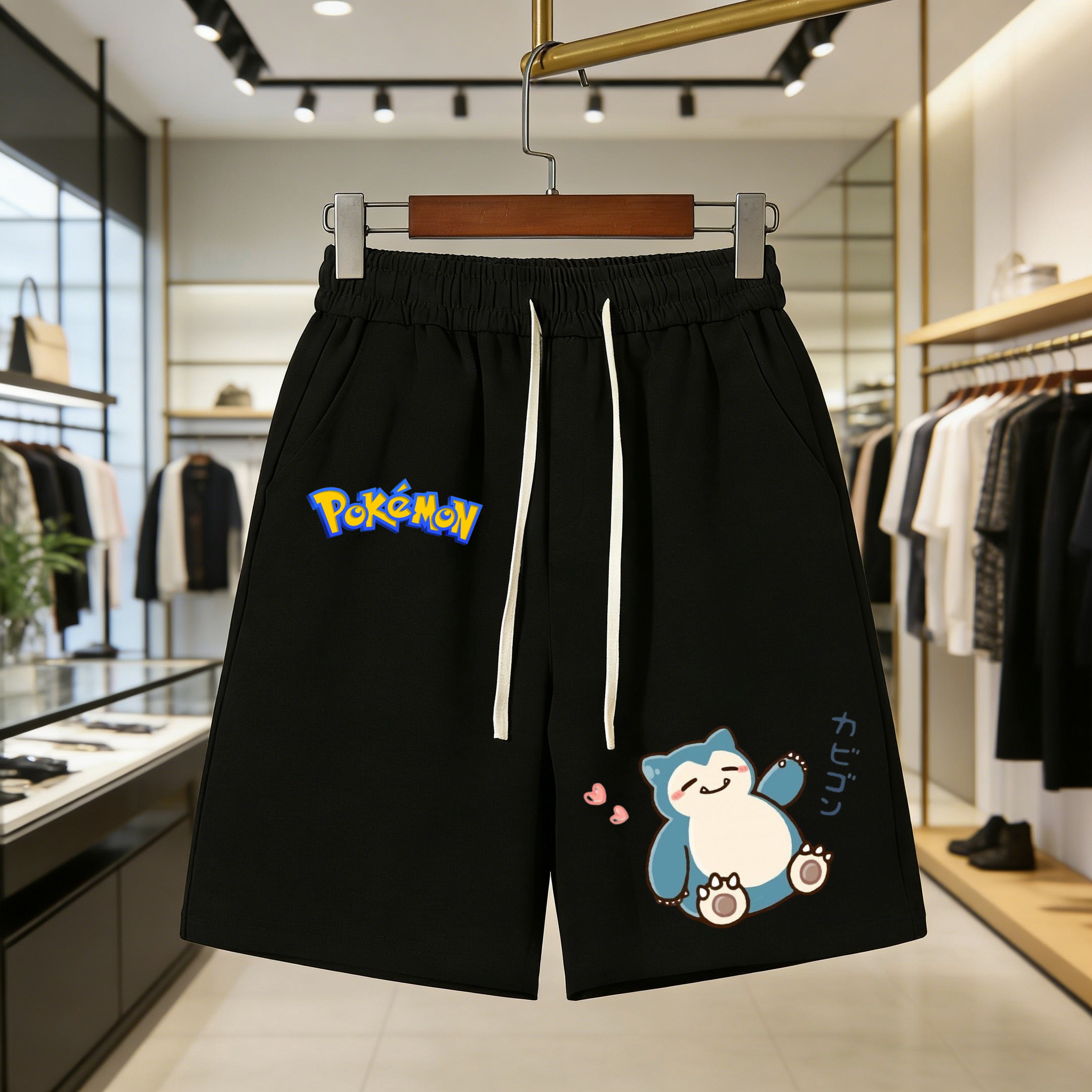 Pokemon Snorlax Fashion Shorts - Pokeball Cosplay Prop 评论和价格
