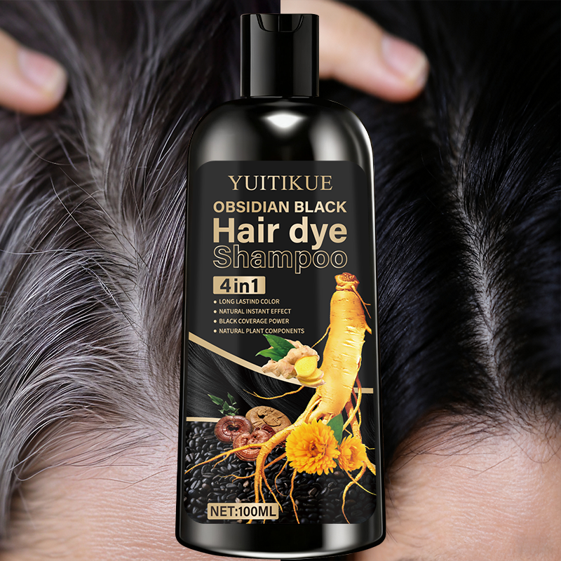 Obsidian Black Hair Dye Shampo - Hair Spray Color 评论和价格