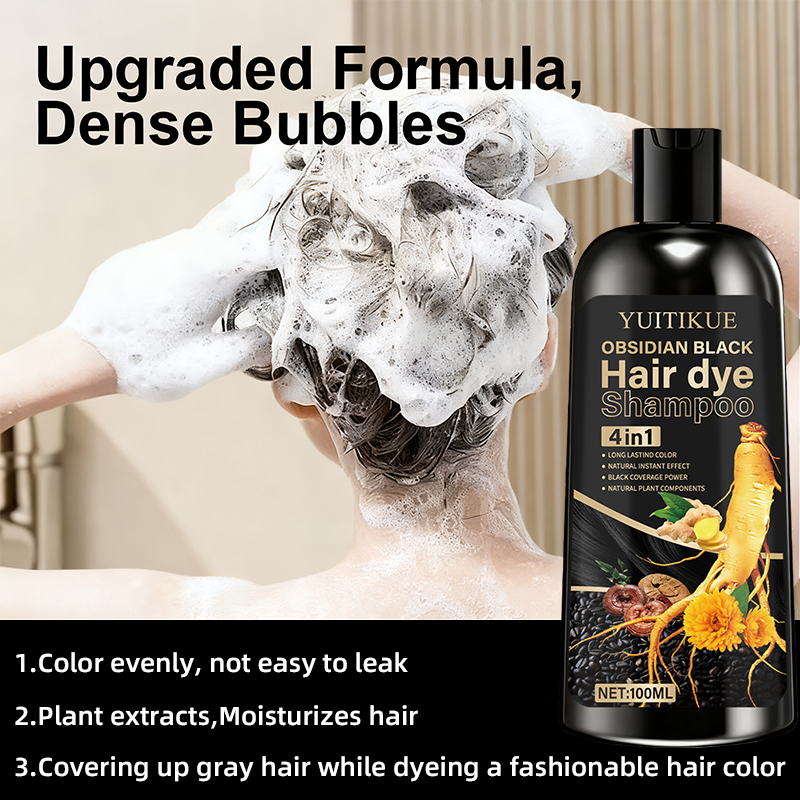 Obsidian Black Hair Dye Shampo - Hair Spray Color 评论和价格